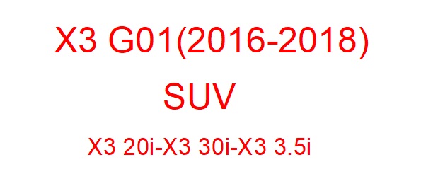 X3 G01 (2016-2018)
