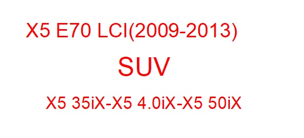 X5 E70 LCI (2009-2013)
